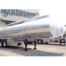 11700 US Gallon Eixo Elevador Semi Reboque Cisterna De Alumínio 6 Wheels Oil Tank Truck Trailer